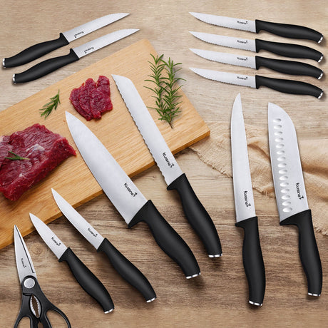 Sunday Supper Just Got Sharper: 49% Off Kuisine’s Knife set+ 3 Must-Try Recipes