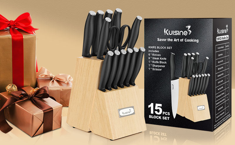 🔥 Labor Day Mega Clearance – Classic 15-Piece Knife Set for Only $39.99!