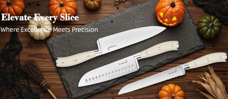 Panic on Halloween Eve? 🎃This Knife Set is Your Lifesaver!💪