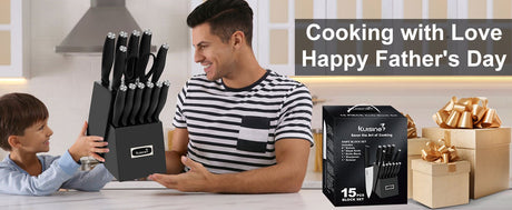 Top Father’s Day Gifts for Cooking Dads: Best Kitchen Knife Sets in 2025