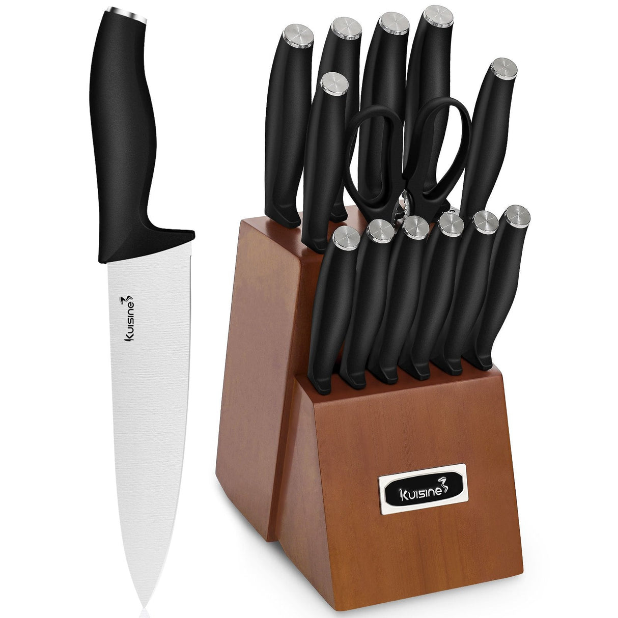 15 Piece Ultra Sharp Blade Chef Knife Set with Ergonomic Handle