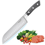 7 Inch Santoku Knife German High Carbon Stainless Steel Chef Knife