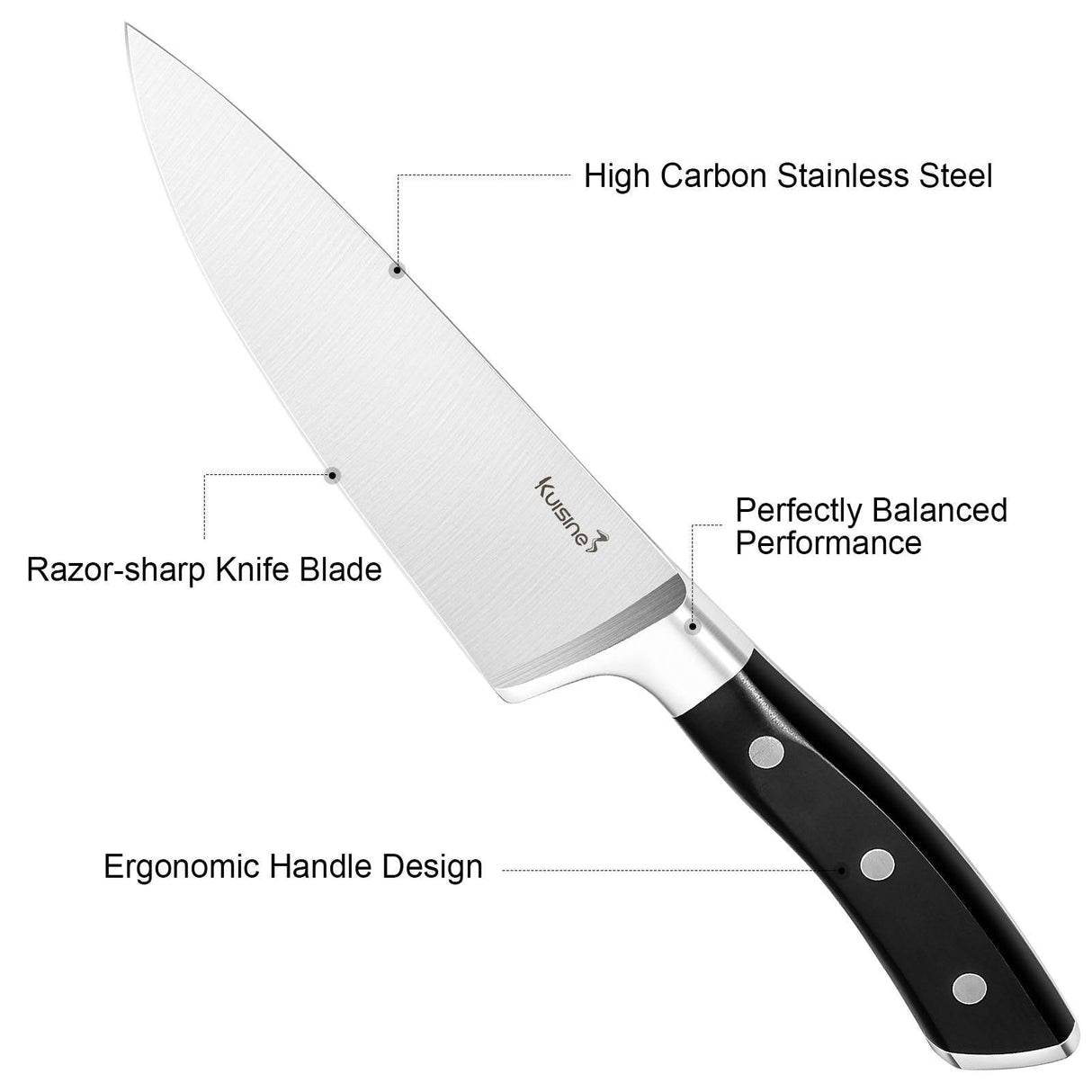 6 Inch Chef Knife Professional Kitchen Knife