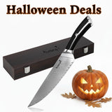 8 Inch Damascus Chef's Knife Razor-Sharp Blade Kitchen Knife