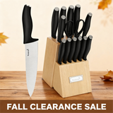 15 Piece Premium Chef Knife Set with Ergonomic Non-Slip Handle