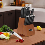 15 Piece Ultra Sharp Blade Chef Knife Set with Ergonomic Handle